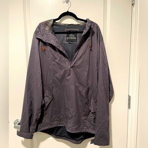 Prana pullover windbreaker jacket - never worn -in excellent condition!